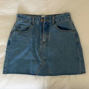 Princess Polly Denim Mini skirt